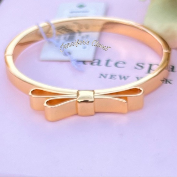 NWT ♠️ Kate Spade Bow Bangle Bracelet - Picture 6 of 6